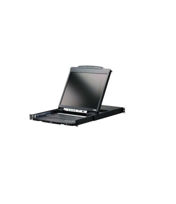 Aten Cl5800N 19-Inch 1280X1024 Ps/2 Rack Mountable Slideaway Kvm Console Switch Gad
