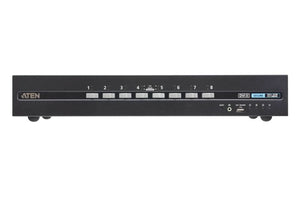 Aten CS1148D4C 8-Port 3840x2160 USB DVI Dual Display Secure KVM Switch with CAC
