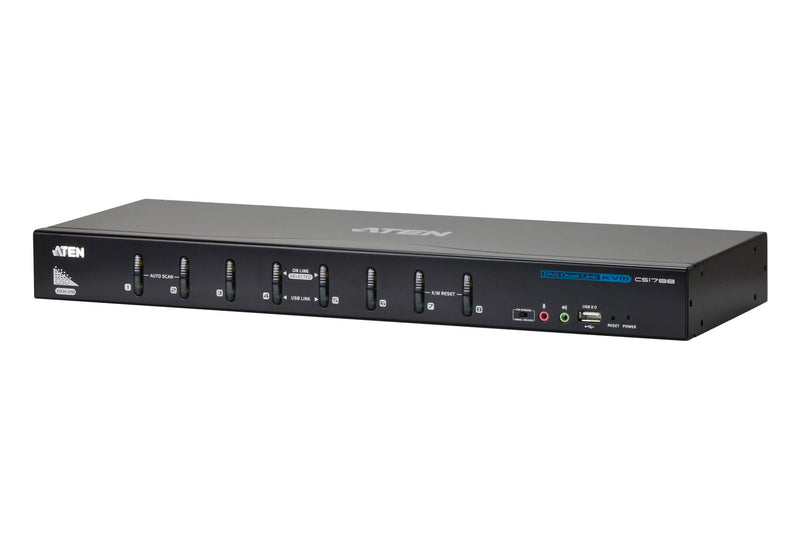 Aten CS1788 8-Port 2560x1600 Rack Mountable USB DVI Dual Link KVM Switch
