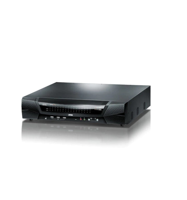 Aten Kn8064Vb 1920X1200 64-Port Rack Mountable Cat5 Fhd Kvm Switch Box Switches