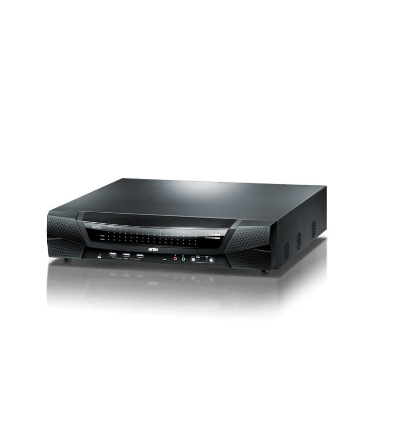 Aten KN8064VB 1920x1200 64-Port Rack Mountable CAT5 FHD KVM Switch Box