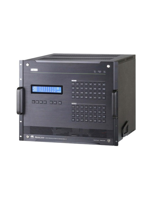 Aten VM3250 4096x2160 32-Port 4K Rack-Mountable Modular Matrix Switch