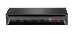 Avocent 4SVDVI10-001 SwitchView DVI Quad-Port USB Desktop KVM Audio Switch