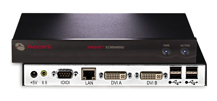 Avocent ECMS4000RU-001 Dual-Video KVM Extender Over IP Receiver
