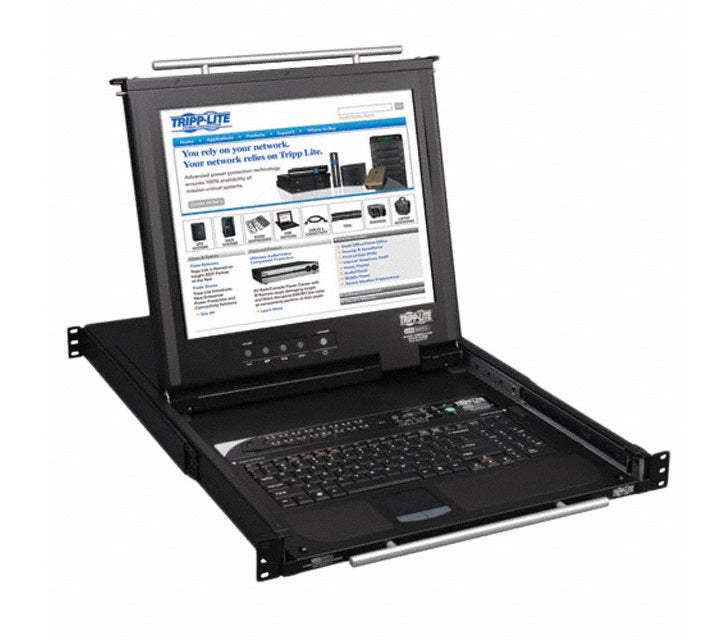 Tripp Lite B020-016-17-IP P776 16-Ports 1280 x 1024 Rack Mount Console KVM Switch