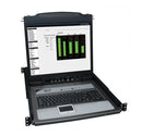 Tripp Lite B020-U08-19-K 8-Ports 1280 x 1024 Rack Mount Console KVM Switch