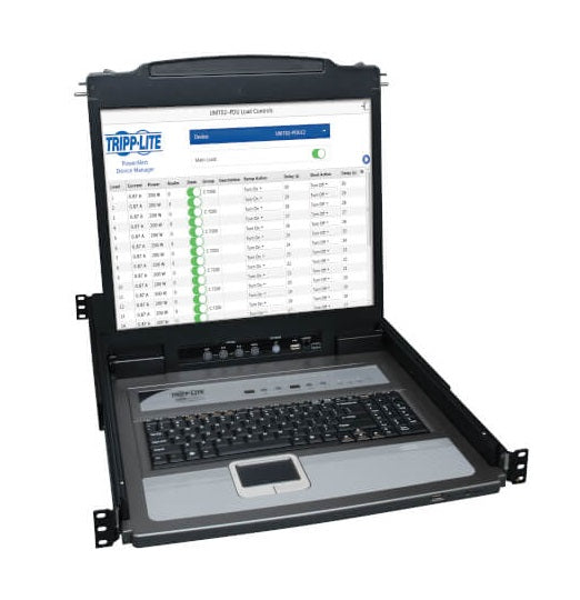 Tripp Lite B020-U08-19KTAA P778 8-Ports 1280 x 1024 Rack Mount Console KVM Switch