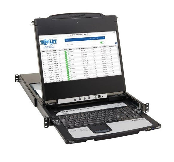 Tripp Lite B030-DP08-17DIP 8-Ports 1920 x 1080 Rack Mount Console KVM Switch
