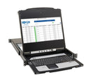 Tripp Lite B030-DP08-17D 8-Ports 1920 x 1080 Rack Mount Console KVM Switch