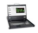 Tripp Lite B070-008-19 8-Ports 1366 x 768 19-Inch 2 x network KVM Console Switch
