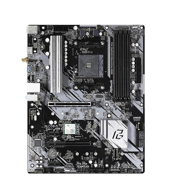 ASRock B550 Phantom Gaming 4 AM4 AMD B550 128GB Micro-ATX Motherboard