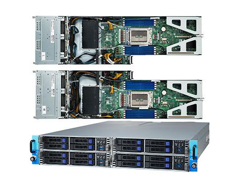 Tyan B8037T73X4-200PV4HR-185 AMD EPYC 7003 Series 3rd Gen 2u4n Server