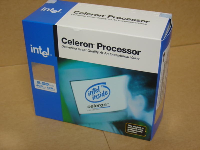 Intel Celeron 2.5GHz 400Mhz 128Kb Cache Soc. 478 Pin FC-PGA2: Open Box