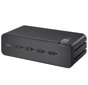 Belkin F1DN104W-3 4-Port 3840x2160 Dual-Head KVM Switch