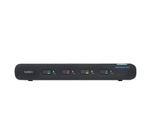 Belkin F1DN104KVM-UNN3 4-Port Universal Secure Single Head KVM Switch