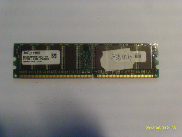 Bit4Ram BDU06464H1BC2DC-50 512Mb PC3200 DDR-400MHz CL3 SDRAM Memory Module
