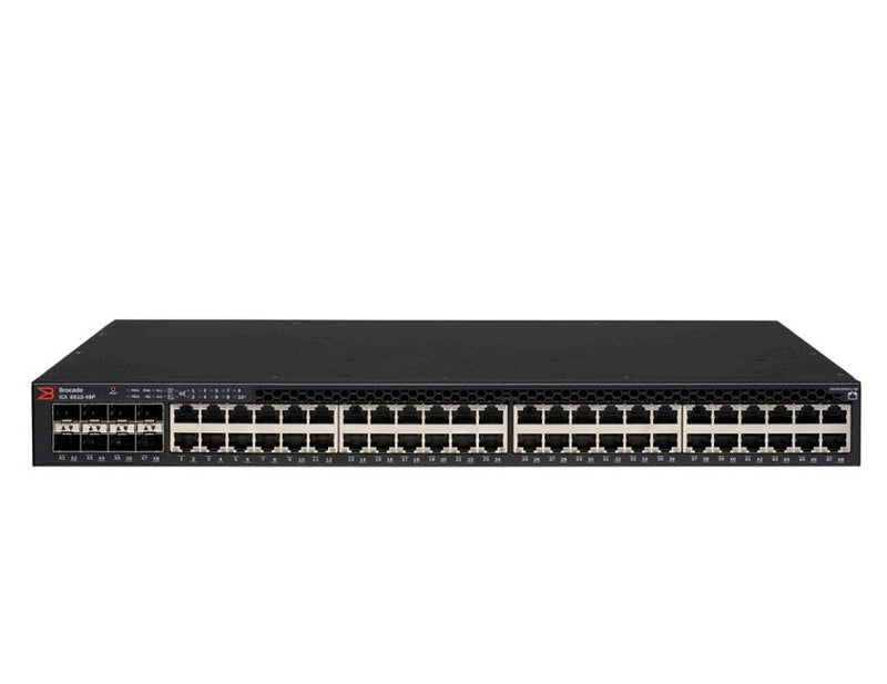 Brocade Icx6610-48P-E Icx6610 48-Port Rj-45 10/100/1000Base Ethernet Switch Gad