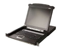 Aten CL5716MW 1920 × 1080 16-Port 1U Rackmount LCD KVM Switch