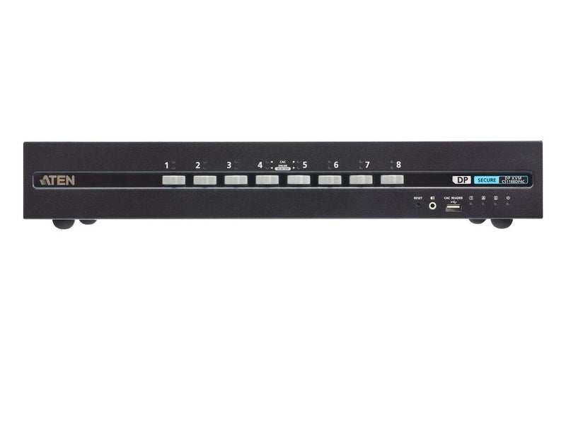 Aten CS1188DP4C 8-Port 3840x2160 Single Display Secure KVM Switch with CAC Support