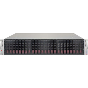 Supermicro SuperChassis CSE-216BE1C-R741JBOD 2U 12Gb/s SAS 24Bay Black Rackmount Drive Enclosure