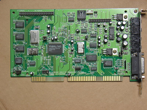 Creative Labs CT2800 Sound Blaster 16 bit Value ISA Sound Card