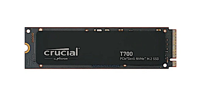 Micron CT4000T700SSD3 T700 4TB PCIe5.0 M.2 2280 Solid State Drive