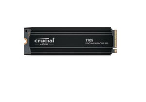 Crucial CT4000T705SSD5 4TB PCIe Gen5 x4 NVMe M.2 Solid State Drive, with Heatsink