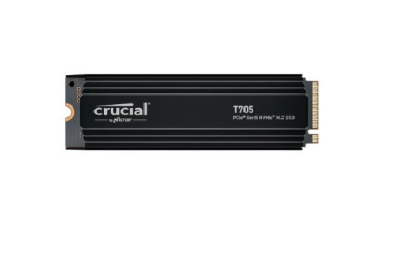 Crucial CT4000T705SSD5 4TB PCIe Gen5 x4 NVMe M.2 SSD