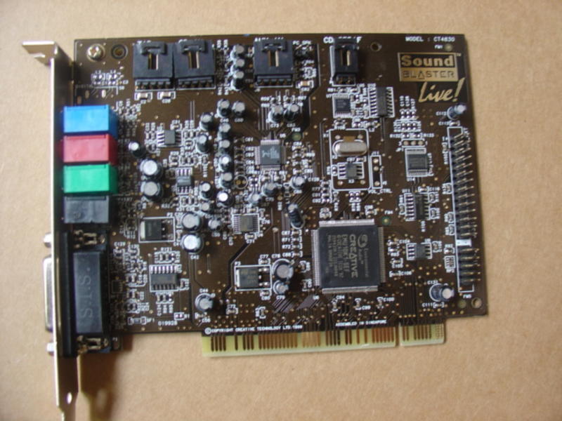 Creative LabsSound Blaster 16 bit PCI Sound Card
