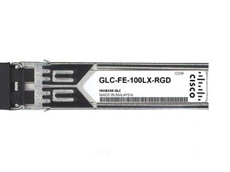 Cisco 100BASE-FX  Hot-Swappable SFP Transceiver Module (GLC-FE-100LX-RGD)