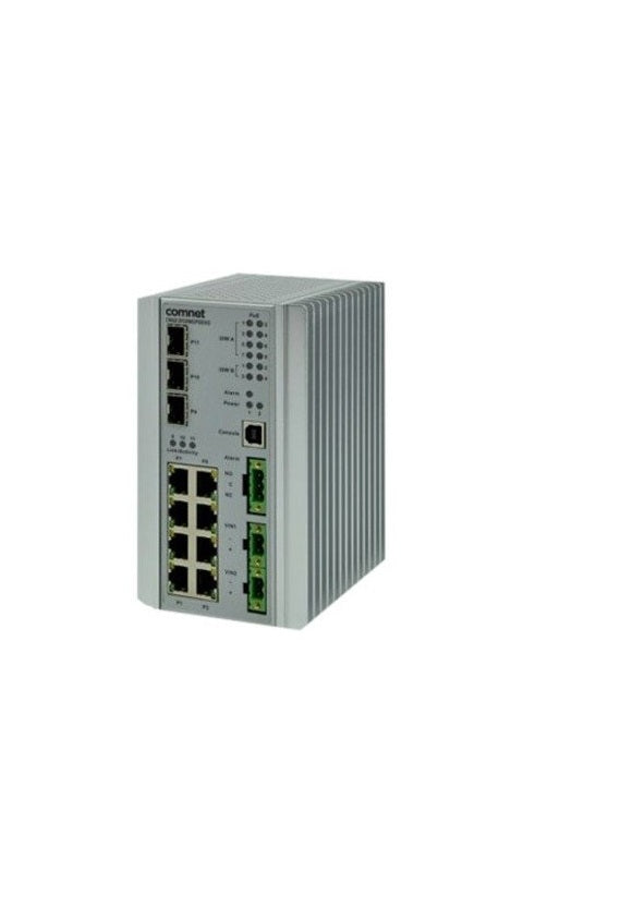 Comnet Cnge3Fe8Ms 11-Port Environmentally Hardened Managed Ethernet Switch