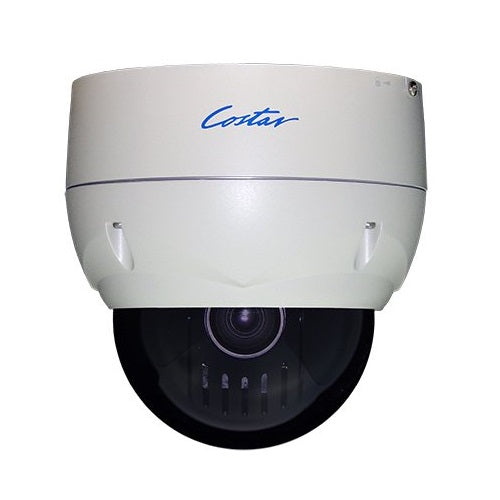 Costar CDC2450MTO Pan Tilt 22x Zoom 580TVL Outdoor MiniTrax PTZ Dome Network Camera