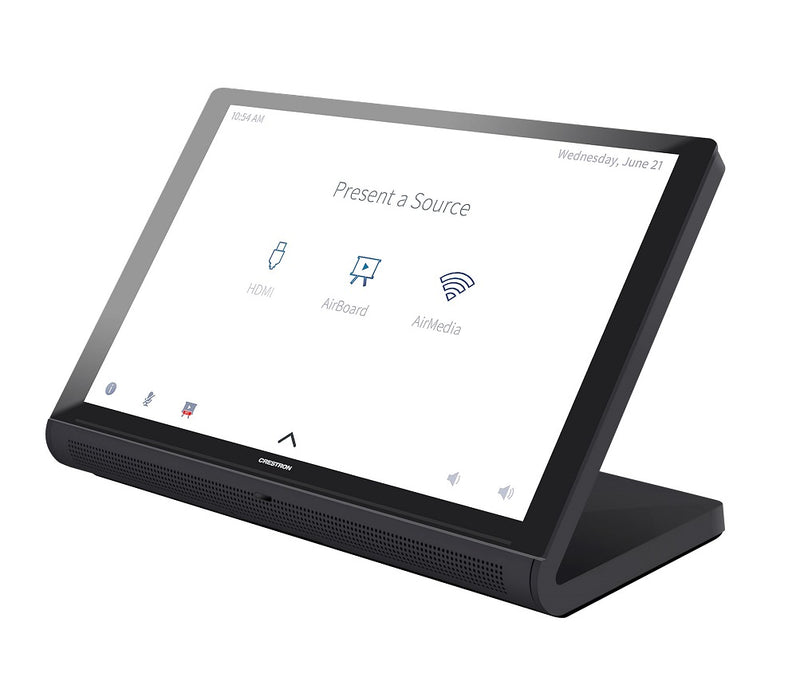 Crestron TS-1070-B-S 10.1-Inch Tabletop Black Smooth Touch Screen