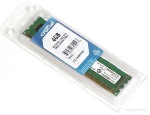 Crucial CT51264BA1339 4GB 240-Pin DDR3 SDRAM DDR3 1333 (PC3 10600) Desktop Memory Module
