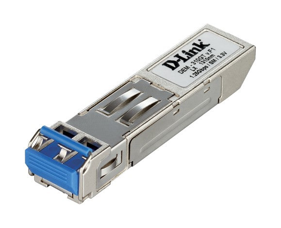 D-Link DEM-310GT IEEE 802.3z 1000Base-LX Mini Gigabit 3.3V Hot Pluggable SMF Interface Converter