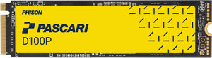 PHISON D1802K01480GP01512G00 Pascari D100P 480GB M.2 2280 PCIe 4.0 x4 NVMe 1.4 Internal SSD