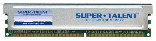 Super Talent D400 1GB/64X8 CL3 16CH Memory(PC And Mac G5)