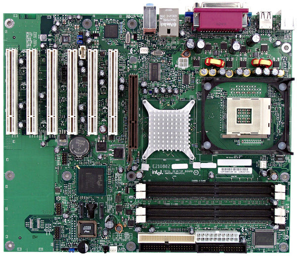 Intel BLKD865GBF Chipset-865G Socket-PGA 478 4Gb DDR-400MHz Desktop Motherboard