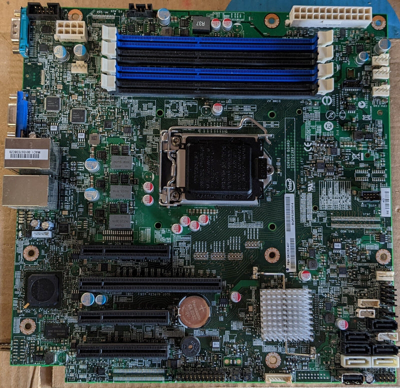 Intel Dbs1200V3Rps Xeon E3-1200 C222 Lga1150 Ddr3L Uatx Server Motherboard Simple