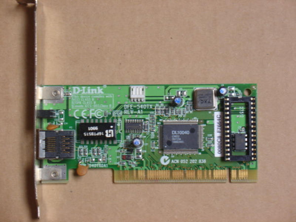 D-Link DFE-540TX Ethernet 10MBPS PCI Adapter