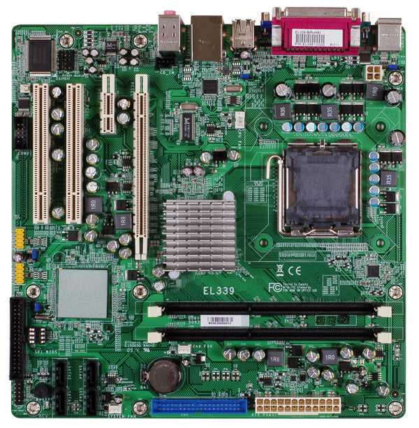 DFI El339-B Chipest-Intel G41 Express Socket-LGA775 4Gb DDR3-1066MHz Micro-ATX Motherboard