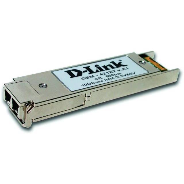 D-Link DEM-421XT V.B2 SR 850nm 10G Base MM 3.3V 5.0V SFP Transceiver