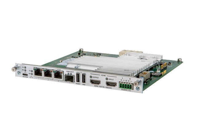 Crestron DM-NVX-360C 4096x2160 750 Mbps Decoder Card 