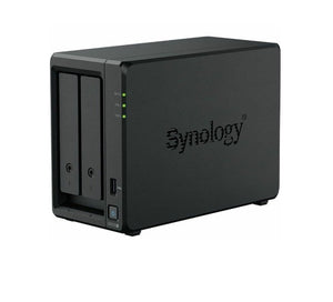 Synology DiskStation Plus DS725+ 2-bay AMD Ryzen R1600 Dual Core 4GB DDR4 SATA SSD NAS Storage System