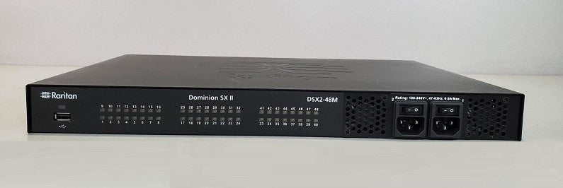 Raritan Dsx2-48M Dominion Sx Ii 48-Ports 1U Rack Mount Console Server Kvm Switch Gad