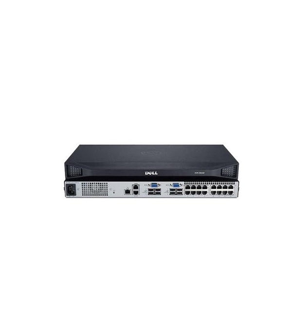 Dell 598Df 16-Port Kvm Console Switch With Rail Kit For Poweredge