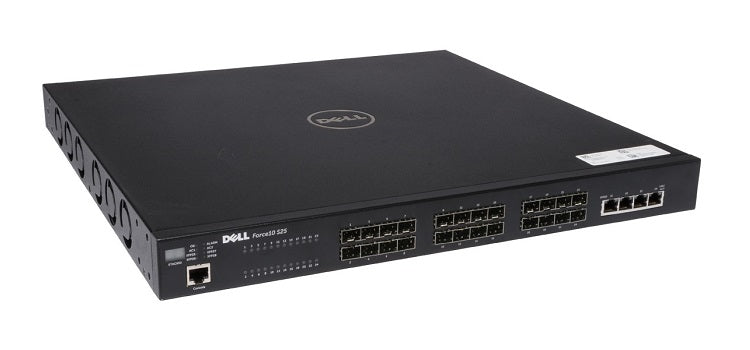 Dell S25-01-GE-24P-DC-2 Force10 S25P 24-Ports SFP+ Ethernet Fiber Switch