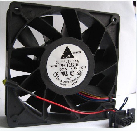 Delta Electronics 12V 4.8Amp 4-Pin Cooling Fan (PFC1212DE)