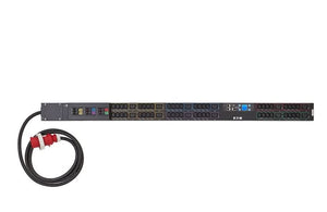 Eaton EMI356-10 Metered Input 3-Phase 60-Outlets 24A Rack-Mount PDU