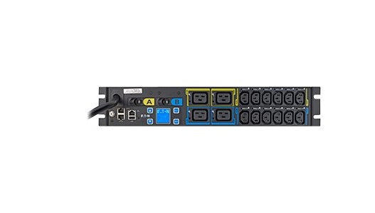 Eaton EMIU06-10 Single Phase 16-Outlets 2U Rack-mountable Power Distribution Unit